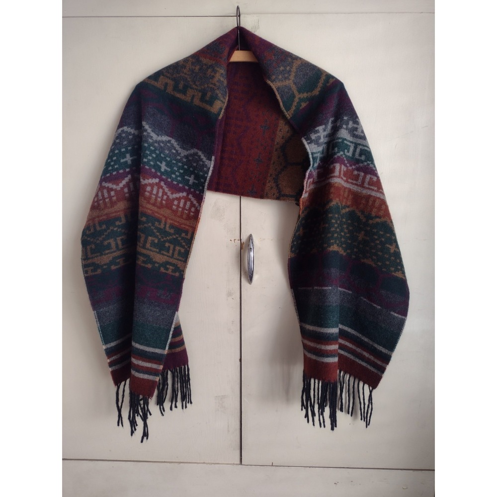 Vtg Aeropostale Compagine Generale Scarf Patterned Aztec 90s Y2k Grunge Street